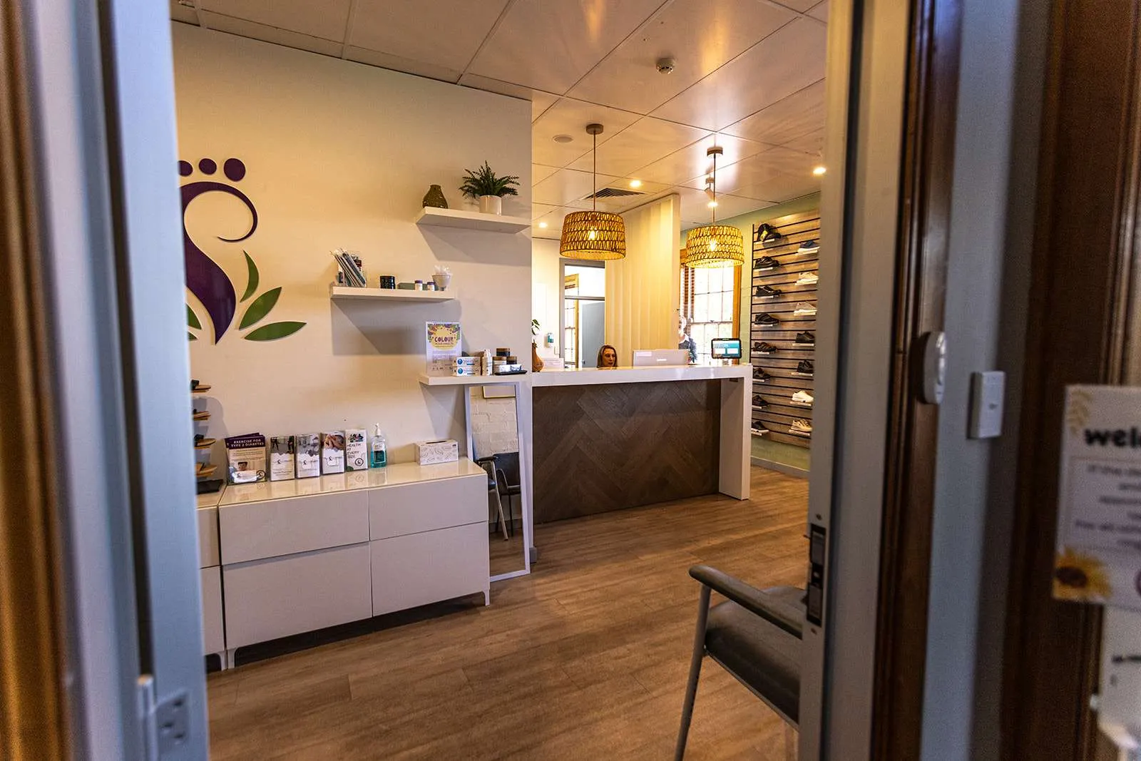 Reception at Footprint Health
